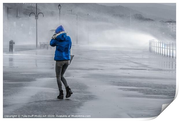 Braving the Elements Print by Tylie Duff Photo Art