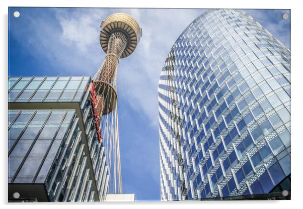The Sydney Tower Acrylic by Pete Evans