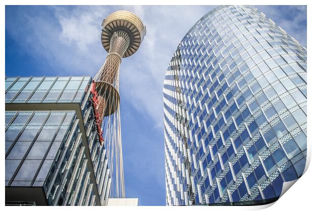 The Sydney Tower Print by Pete Evans