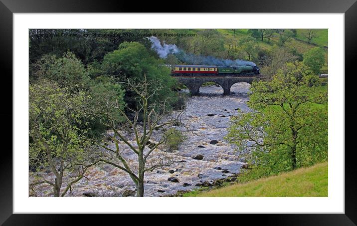 Tornado 60163 crosses the River Ribble 2 Framed Mounted Print by Colin Williams Photography