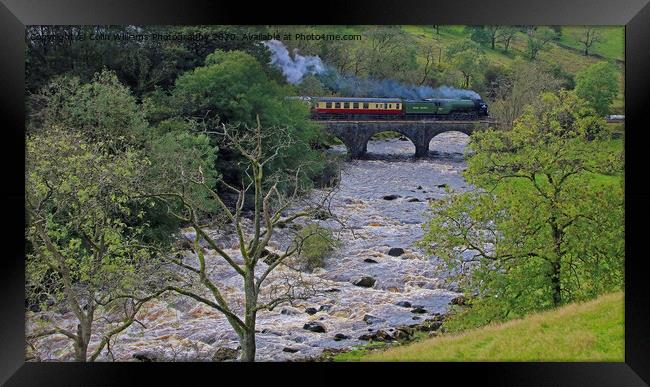 Tornado 60163 crosses the River Ribble 2 Framed Print by Colin Williams Photography