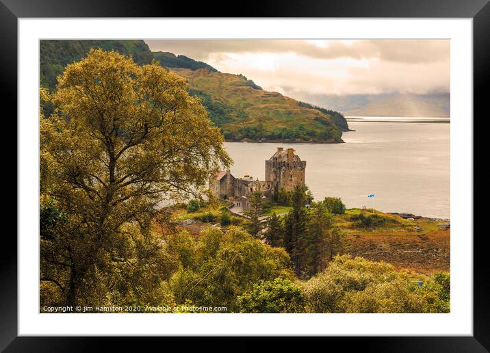 Eilean Donan Castle, Sccotland Framed Mounted Print by jim Hamilton