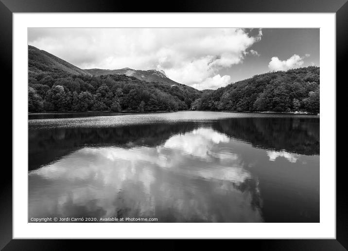 Montseny natural park - Catalonia Framed Mounted Print by Jordi Carrio