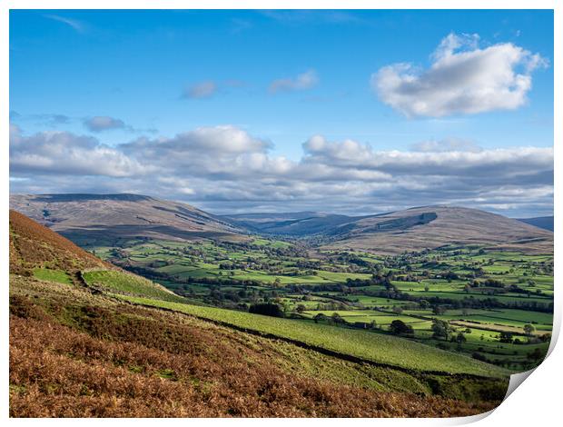 Yorkshire Dales, England. Print by Colin Allen