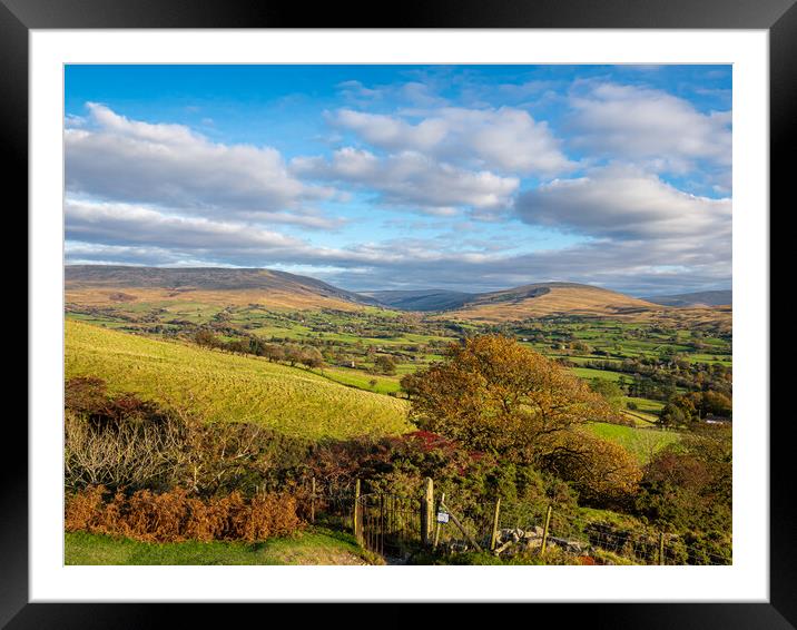 Yorkshire Dales, England. Framed Mounted Print by Colin Allen