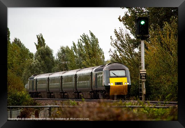 HST Approaches Framed Print by David Heyworth