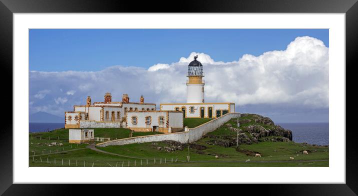 Neist Point Lighthouse Framed Mounted Print by Arterra 