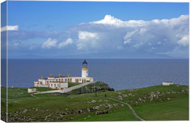 Neist Point Lighthouse, Isle of Skye Canvas Print by Arterra 