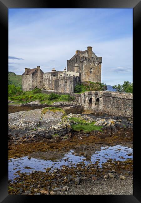 Eilean Donan Castle in the Scottish Highlands Framed Print by Arterra 