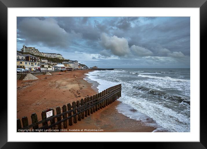 Ventnor Isle Of Wight Framed Mounted Print by Wight Landscapes