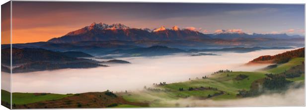 The Tatra Mountains  Canvas Print by J.Tom L.Photography