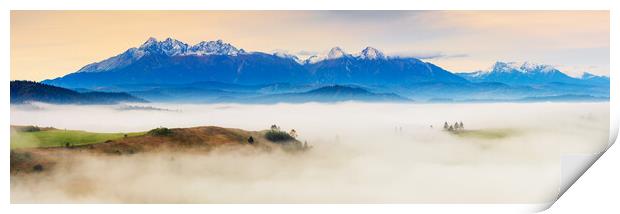 The Tatra Mountains  Print by J.Tom L.Photography