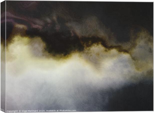 Black shadow flight Canvas Print by Ingo Menhard