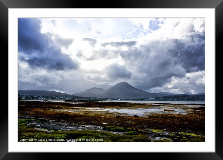 Morning on The Isle of Skye Framed Mounted Print by Jacqi Elmslie
