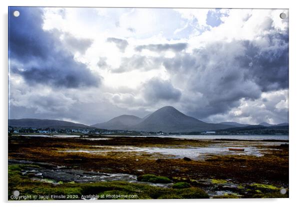 Morning on The Isle of Skye Acrylic by Jacqi Elmslie