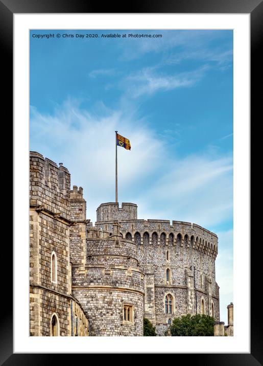 Royal Standard Framed Mounted Print by Chris Day