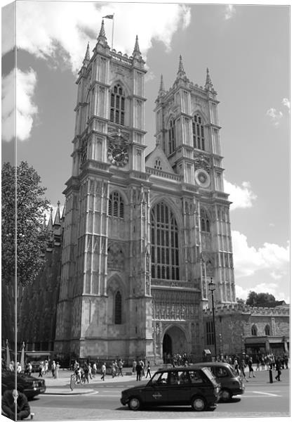 Westminster Abbey Canvas Print by Chris Day