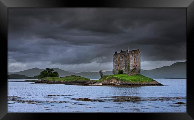 Castle Stalker, Scotland Framed Print by Arterra 