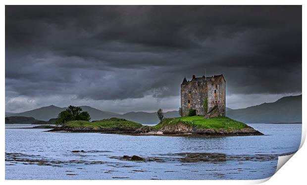 Castle Stalker, Scotland Print by Arterra 