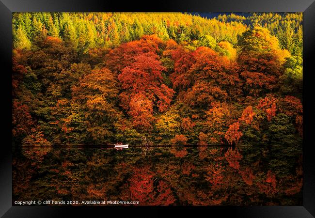 Loch Faskally, Perthshire, Scotland in Autumn. Framed Print by Scotland's Scenery