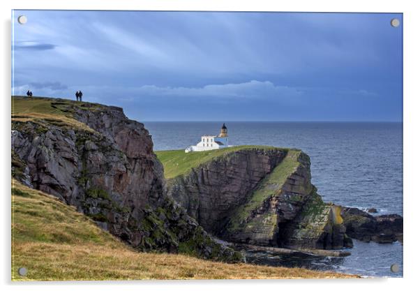 Stoer Head Lighthouse Acrylic by Arterra 