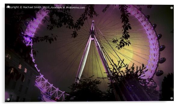 London Eye Acrylic by Rachael Smith