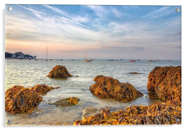 Mesmerizing Seaview Sunrise Acrylic by James Marsden