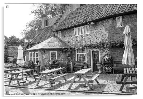 The Adam & Eve pub, Bishopgate, Norwich Acrylic by Chris Yaxley