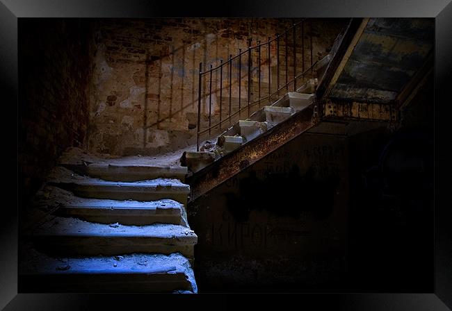 Stairs Framed Print by Nathan Wright