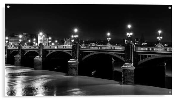 Newport city bridge Acrylic by Dean Merry