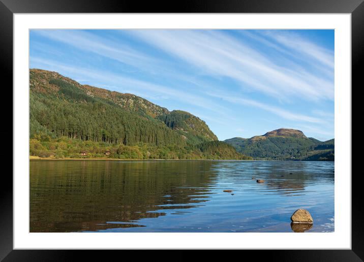 Loch Lubnaig Framed Mounted Print by Tommy Dickson