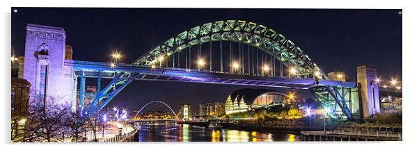 Tyne Bridge Acrylic by Northeast Images