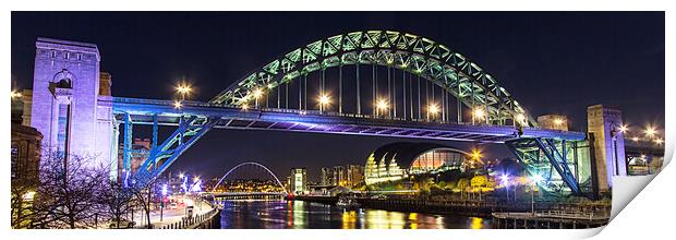 Tyne Bridge Print by Northeast Images