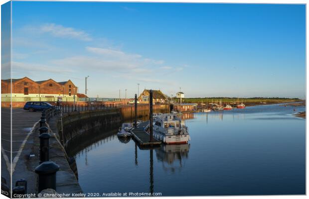 Wells blue skies  Canvas Print by Christopher Keeley