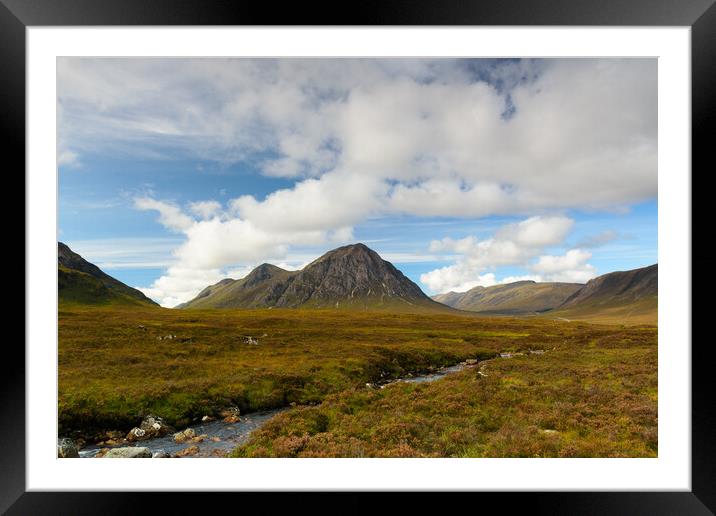 Glen coe, Scotland. Framed Mounted Print by Tommy Dickson