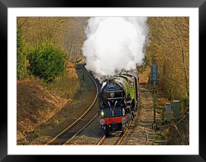 The Cathedrals Express Paddington Swansea Line Framed Mounted Print by Nick Jenkins