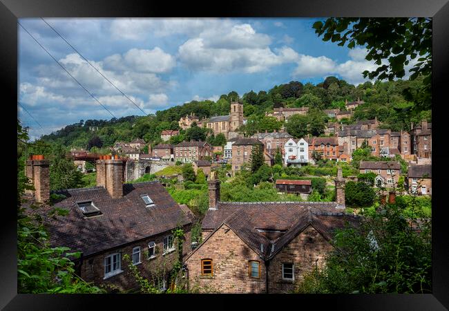 Ironbridge Shropshire Framed Print by simon alun hark