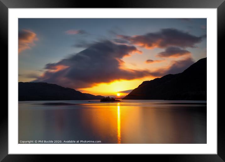 Ullswater Sunrise Framed Mounted Print by Phil Buckle