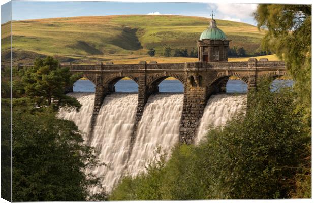 Craig Goch, Elan Valley Canvas Print by Dean Merry