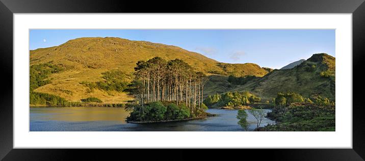 Loch Eilt at Lochaber in the West Highlands, Scotland Framed Mounted Print by Arterra 