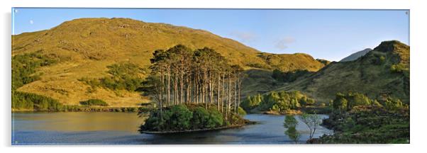 Loch Eilt at Lochaber in the West Highlands, Scotland Acrylic by Arterra 