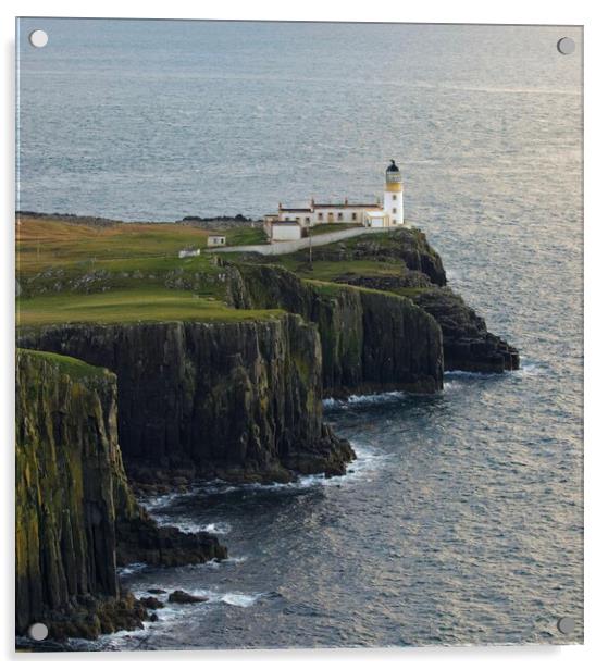 Isle of Skye Neist Point Acrylic by David Thompson