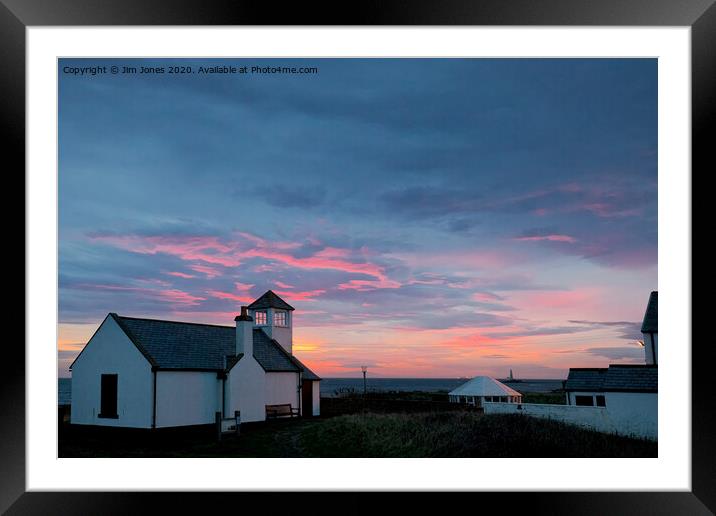 Waiting for the sun to rise Framed Mounted Print by Jim Jones