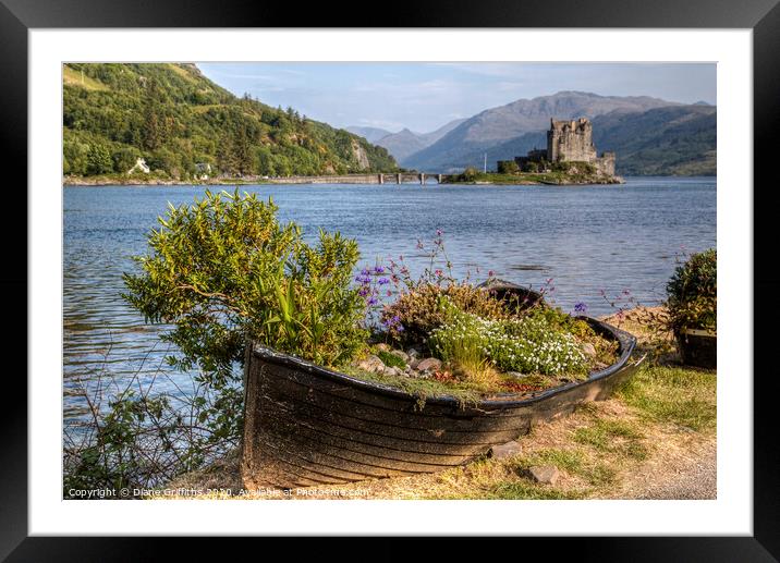 Eilean Donan Castle Framed Mounted Print by Diane Griffiths