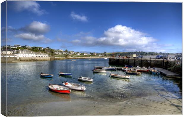 St. Mawes Harbour - Cornwall Canvas Print by David Stanforth