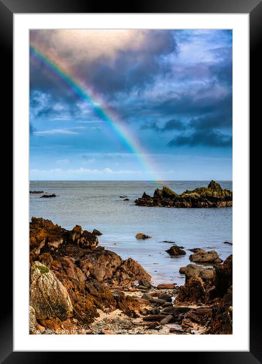 Pot of Gold Framed Mounted Print by jim Hamilton
