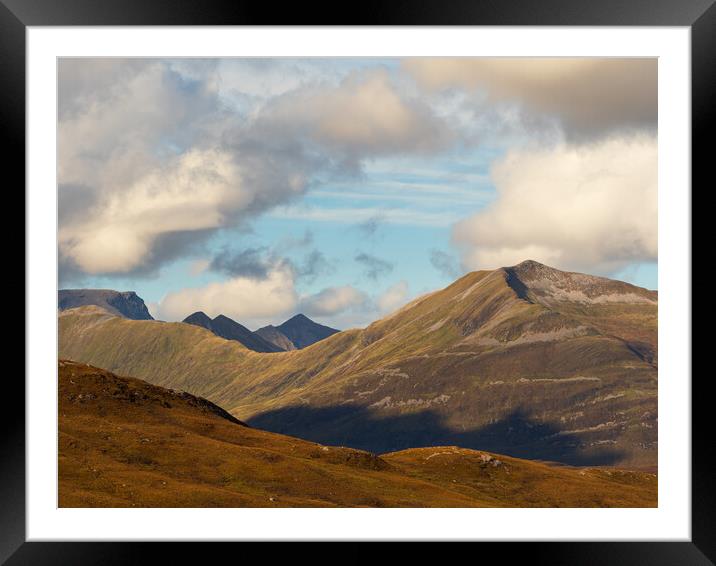 View from the Devil's staircase, Glencoe. Framed Mounted Print by Tommy Dickson