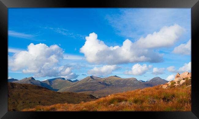 Scotland's Mountains. Framed Print by Tommy Dickson