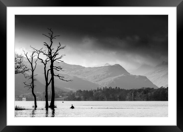 Ullswater in the Lake District Framed Mounted Print by Heidi Stewart