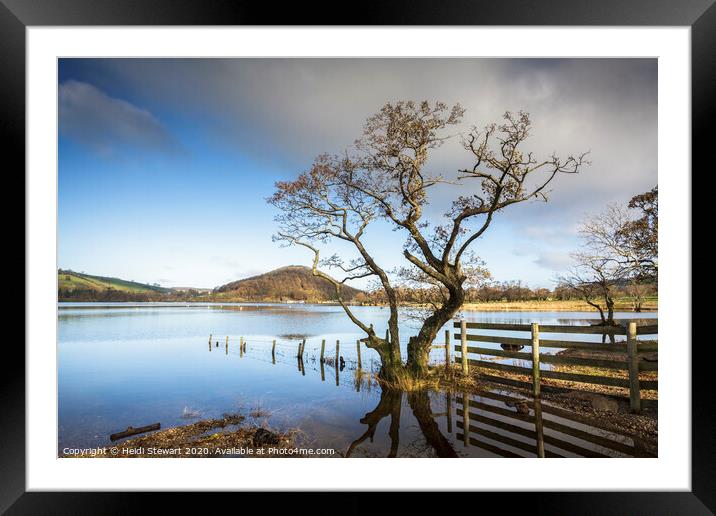 Ullswater in the Lake Distrist Framed Mounted Print by Heidi Stewart